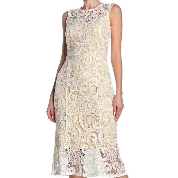 Tash + Sophie Dresses & Skirts - *SOLD* NWT TASH + SOPHIE | Lace Cutout Dress